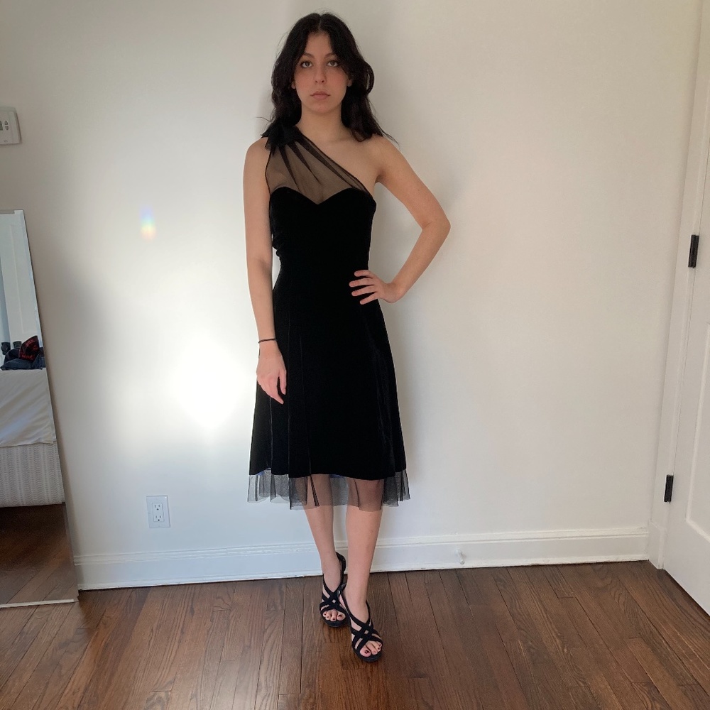 Plenty by Tracey Reese Black Velvet and Dress NWT